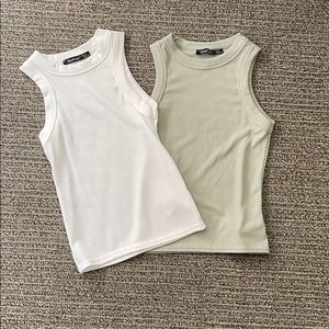 Mock neck tanks